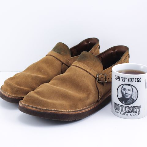 Oak Street Bootmakers Country Loafer in Horween Natural Chromexcel Roughout