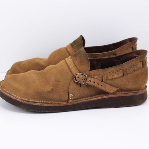 Oak Street Bootmakers Country Loafer in Horween Natural Chromexcel Roughout