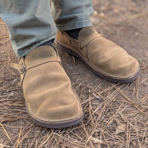 Oak Street Bootmakers Country Loafer in Horween Natural Chromexcel Roughout