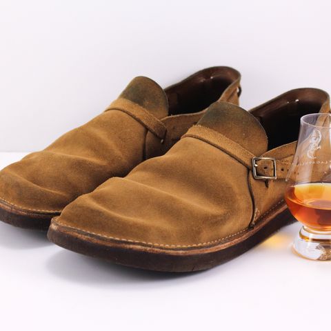 Oak Street Bootmakers Country Loafer in Horween Natural Chromexcel Roughout