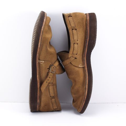 Oak Street Bootmakers Country Loafer in Horween Natural Chromexcel Roughout