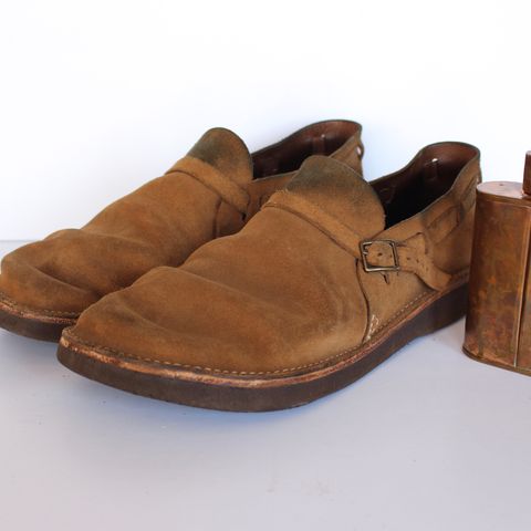 Oak Street Bootmakers Country Loafer in Horween Natural Chromexcel Roughout
