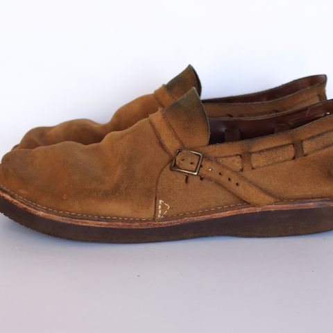 Oak Street Bootmakers Country Loafer in Horween Natural Chromexcel Roughout