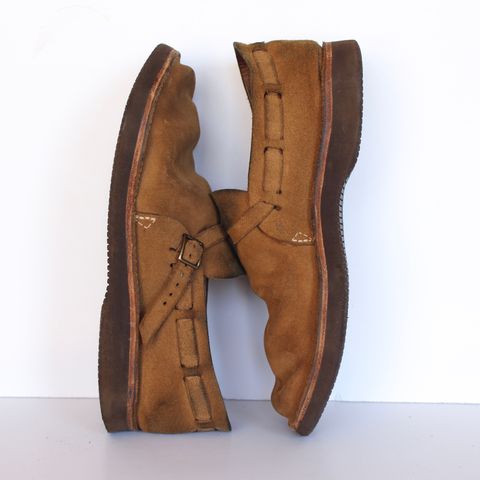 Oak Street Bootmakers Country Loafer in Horween Natural Chromexcel Roughout