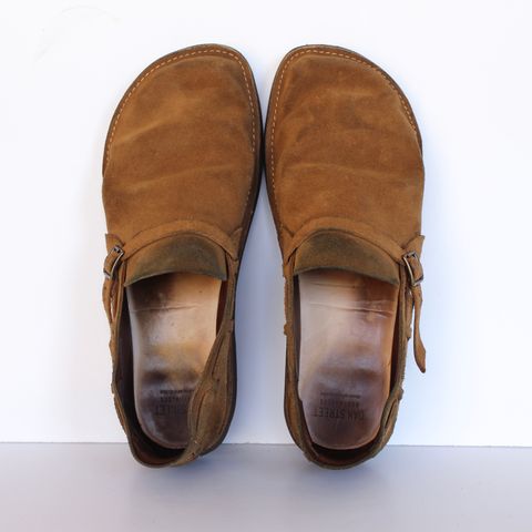Oak Street Bootmakers Country Loafer in Horween Natural Chromexcel Roughout