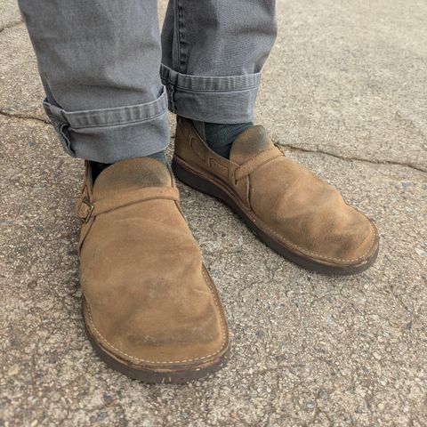 Oak Street Bootmakers Country Loafer in Horween Natural Chromexcel Roughout