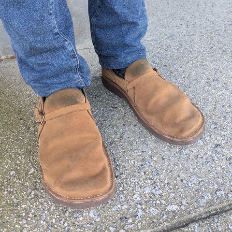 Oak Street Bootmakers Country Loafer in Horween Natural Chromexcel Roughout