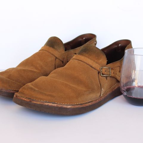 Oak Street Bootmakers Country Loafer in Horween Natural Chromexcel Roughout