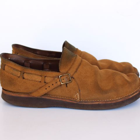 Oak Street Bootmakers Country Loafer in Horween Natural Chromexcel Roughout