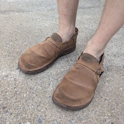 Oak Street Bootmakers Country Loafer in Horween Natural Chromexcel Roughout