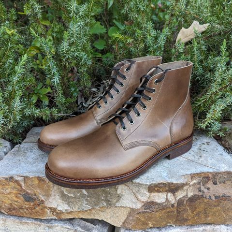 Oak Street Bootmakers Field Boot in Horween Natural Chromexcel