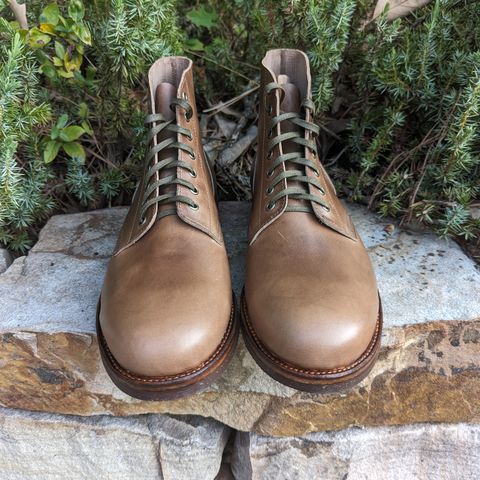 Oak Street Bootmakers Field Boot in Horween Natural Chromexcel