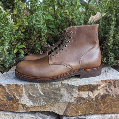 Oak Street Bootmakers Field Boot in Horween Natural Chromexcel