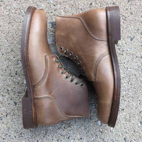 Oak Street Bootmakers Field Boot in Horween Natural Chromexcel