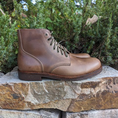 Oak Street Bootmakers Field Boot in Horween Natural Chromexcel
