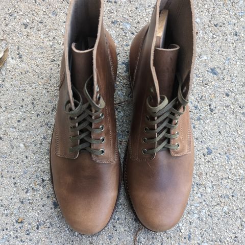 Oak Street Bootmakers Field Boot in Horween Natural Chromexcel