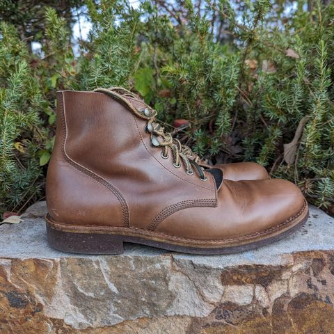 Oak Street Bootmakers Field Boot in Horween Natural Chromexcel