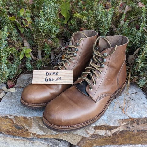Oak Street Bootmakers Field Boot in Horween Natural Chromexcel