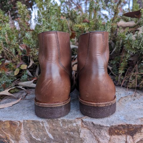 Oak Street Bootmakers Field Boot in Horween Natural Chromexcel