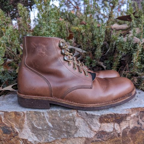 Oak Street Bootmakers Field Boot in Horween Natural Chromexcel