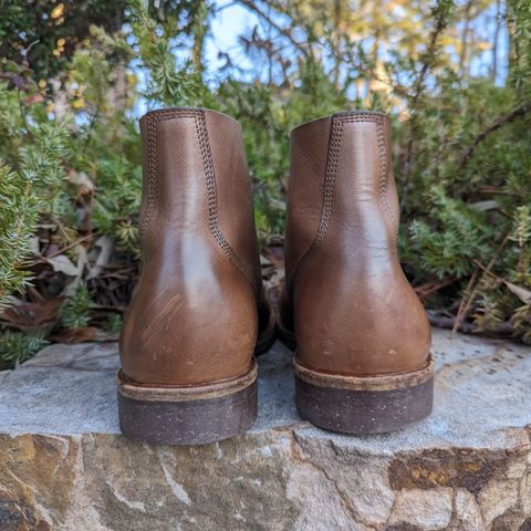Oak Street Bootmakers Field Boot in Horween Natural Chromexcel