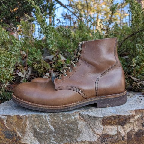 Oak Street Bootmakers Field Boot in Horween Natural Chromexcel