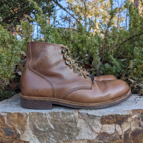Oak Street Bootmakers Field Boot in Horween Natural Chromexcel