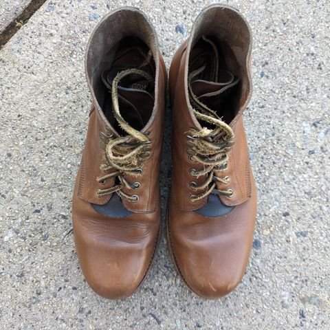Oak Street Bootmakers Field Boot in Horween Natural Chromexcel