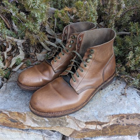 Oak Street Bootmakers Field Boot in Horween Natural Chromexcel