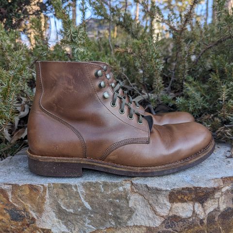 Oak Street Bootmakers Field Boot in Horween Natural Chromexcel