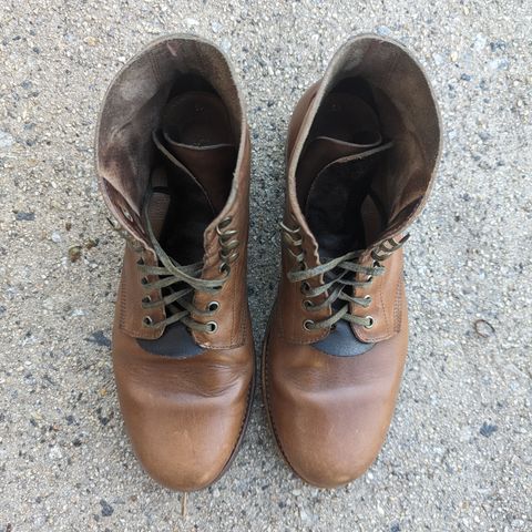Oak Street Bootmakers Field Boot in Horween Natural Chromexcel