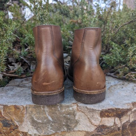 Oak Street Bootmakers Field Boot in Horween Natural Chromexcel