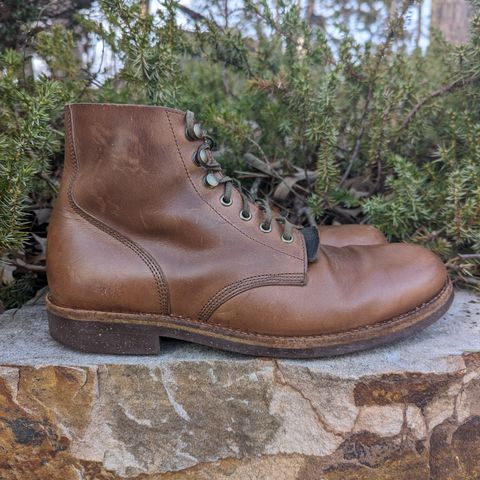 Oak Street Bootmakers Field Boot in Horween Natural Chromexcel