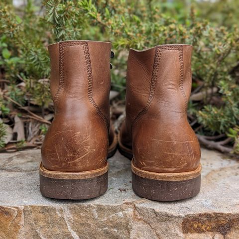 Oak Street Bootmakers Field Boot in Horween Natural Chromexcel
