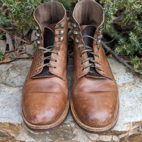 Oak Street Bootmakers Field Boot in Horween Natural Chromexcel