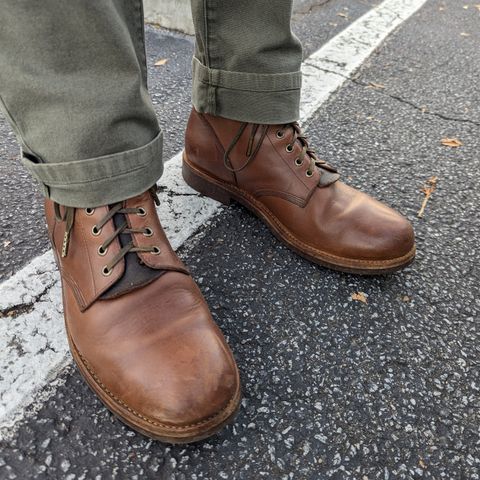 Oak Street Bootmakers Field Boot in Horween Natural Chromexcel