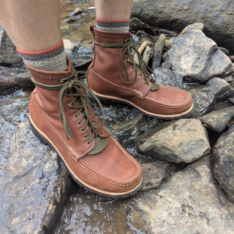 Russell Moccasin Backcountry in Full-Grain Timberjack