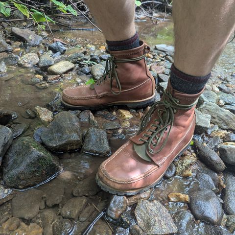 Russell Moccasin Backcountry in Full-Grain Timberjack