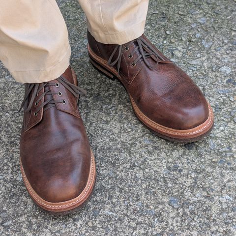 Oak Street Bootmakers Trench Oxford in Badalassi Carlo Nemesi Cotto
