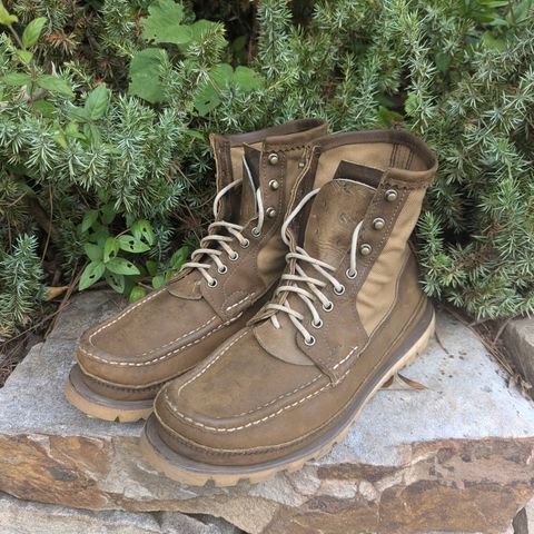 Search result thumbnail of Russell Moccasin Co. Professional Hunter in Horween Bronze Chamois
