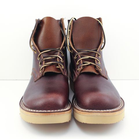 Nicks Lace Up Heritage in Horween Tan Waxed Flesh