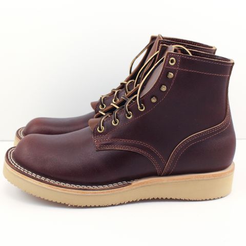 Nicks Lace Up Heritage in Horween Tan Waxed Flesh