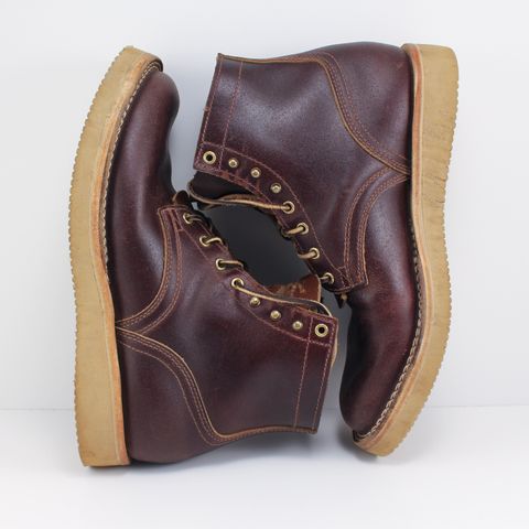 Nicks Lace Up Heritage in Horween Tan Waxed Flesh
