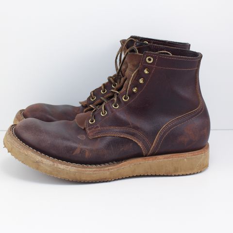 Nicks Lace Up Heritage in Horween Tan Waxed Flesh