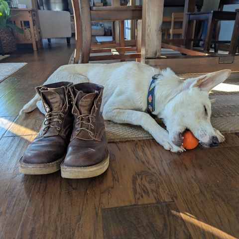 Nicks Lace Up Heritage in Horween Tan Waxed Flesh