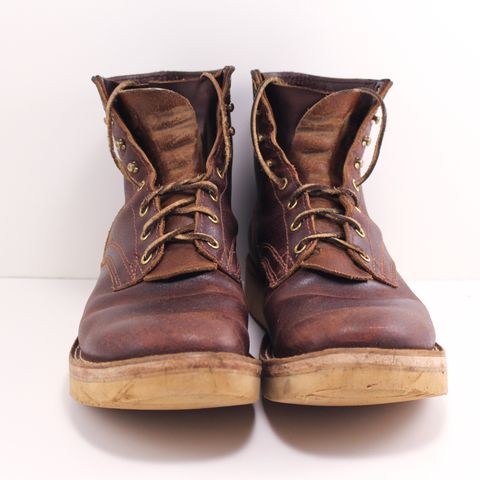 Nicks Lace Up Heritage in Horween Tan Waxed Flesh