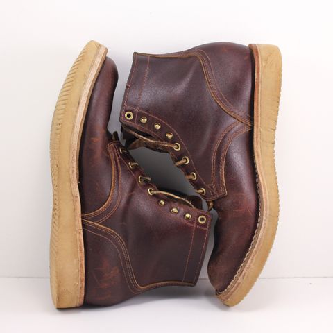 Nicks Lace Up Heritage in Horween Tan Waxed Flesh