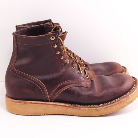 Nicks Lace Up Heritage in Horween Tan Waxed Flesh
