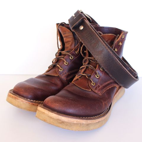 Nicks Lace Up Heritage in Horween Tan Waxed Flesh
