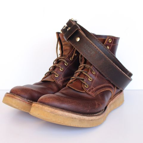 Nicks Lace Up Heritage in Horween Tan Waxed Flesh